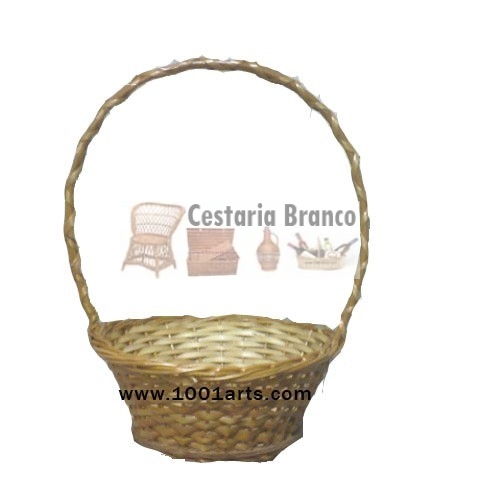 Cesto para flores redondo