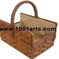 Cesto Lenheiro em tala