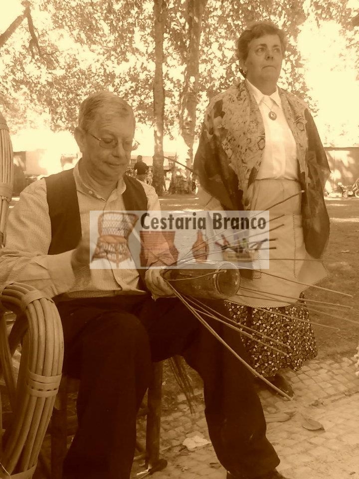 Eventos e Feiras - Demonstração de fabrico de artesanato em vime